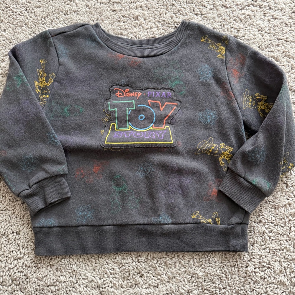 Toy Story Gray Kids Sweatshirt